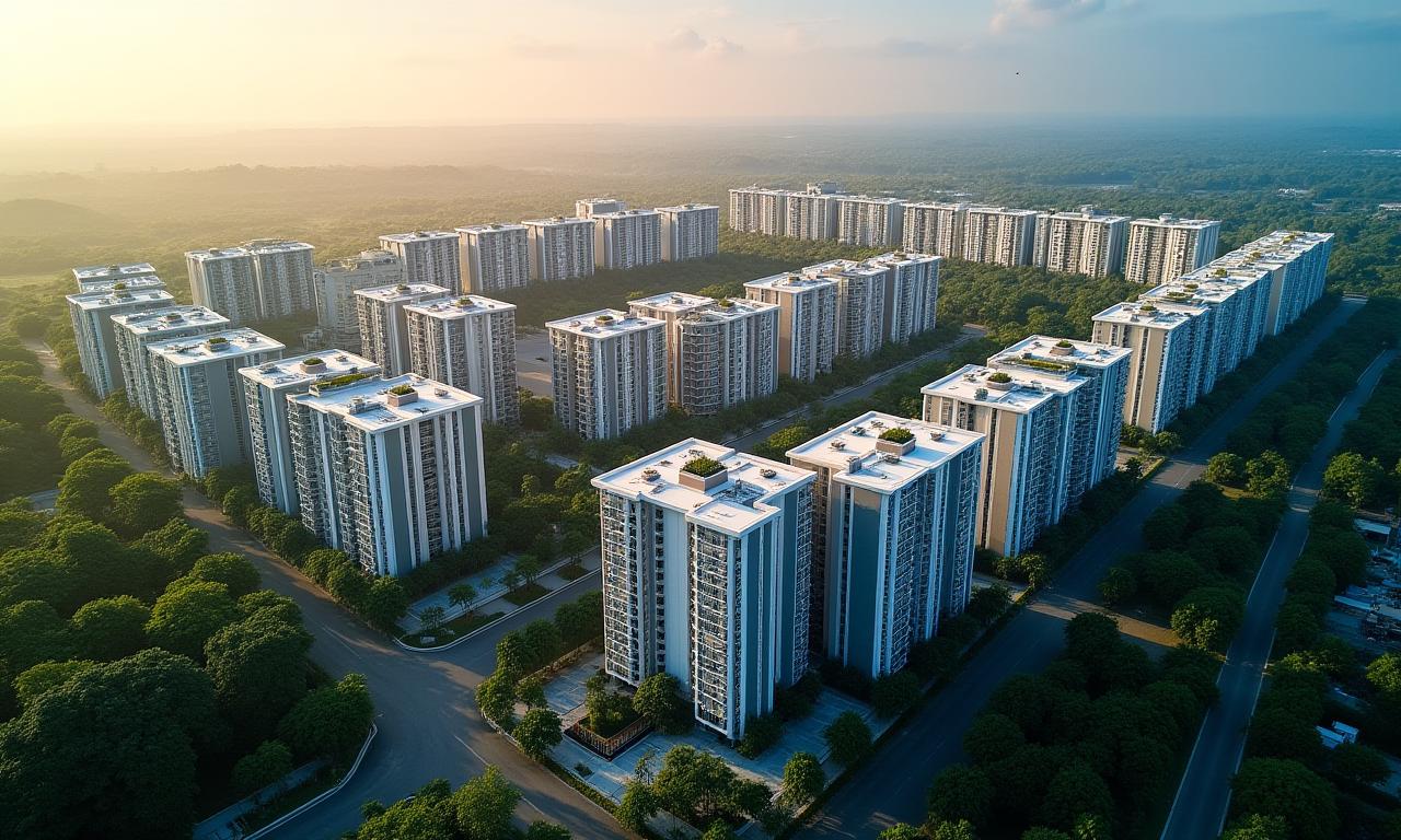 Drone aerial photography for real estate in Malaysia